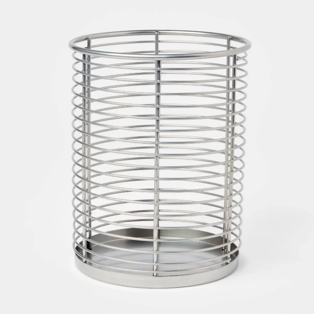 Threshold nickel wire utensil holder